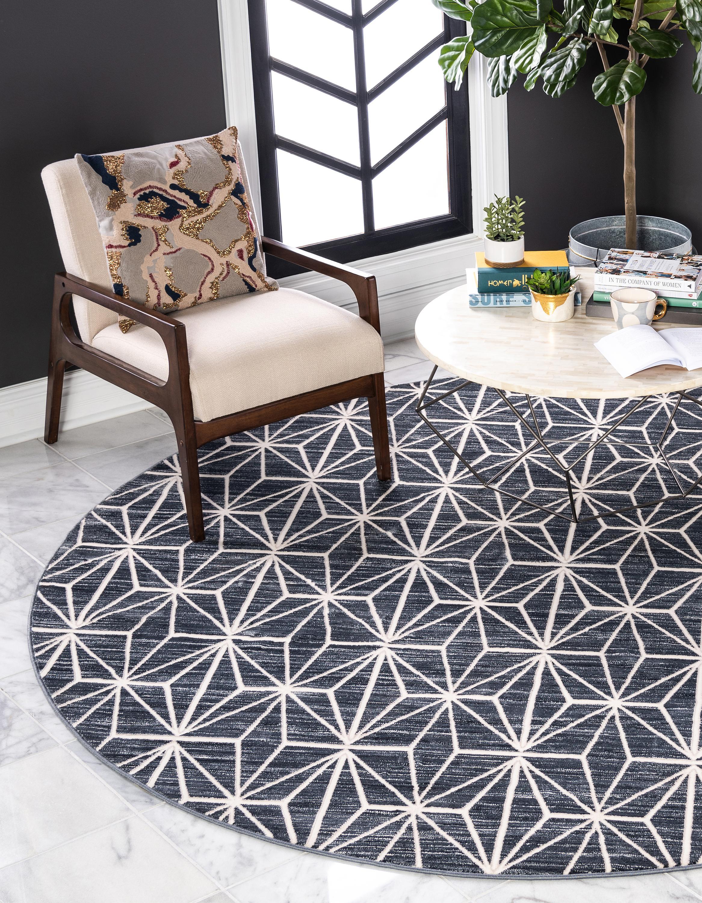 Aaro - Geometrischer Moderner Großer Teppich