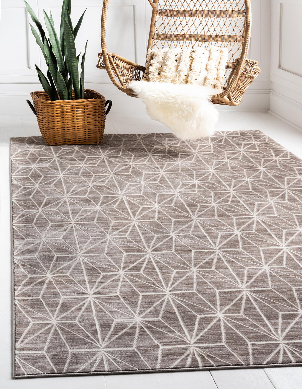 Aaro - Geometrischer Moderner Großer Teppich