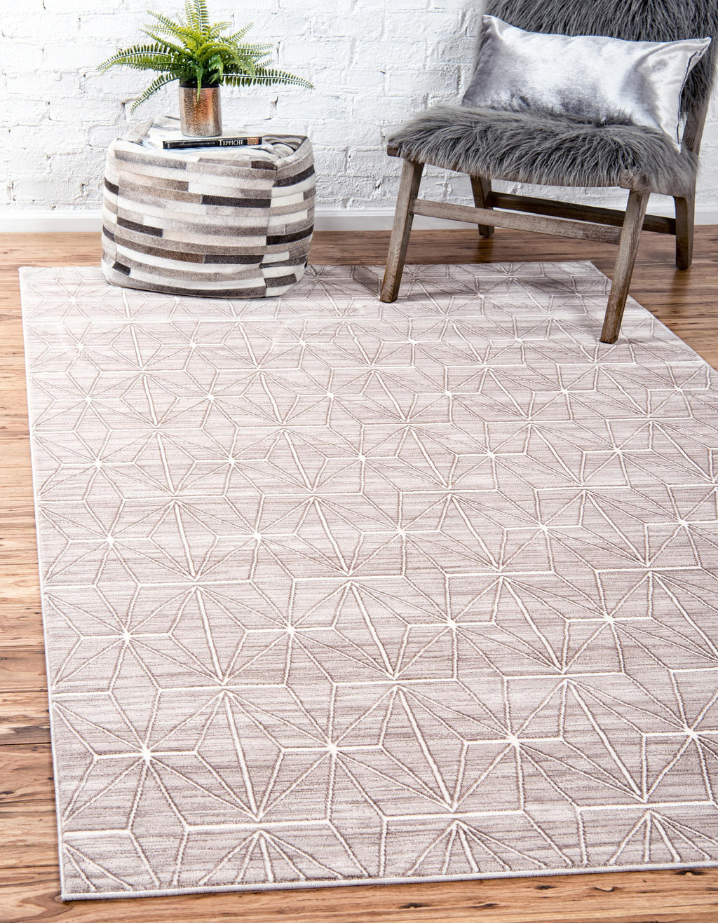 Aaro - Geometrischer Moderner Großer Teppich