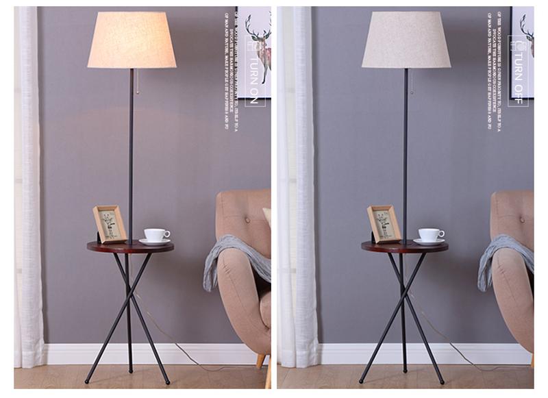 Lance - Moderner Nordischer Beistelltisch & Lampe